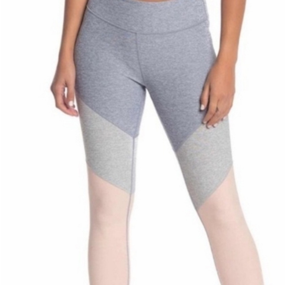 Outdoor Voices Springs 7/8 Color Block Leggings & Athena Crop Top